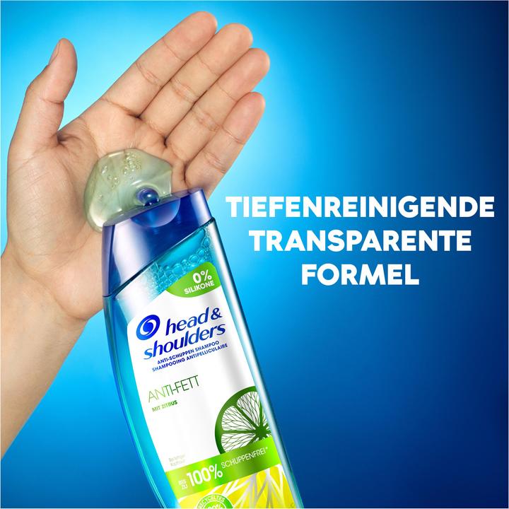 Actual product image Head & Shoulders Anti-Fett (250 ml, Liquid shampoo)