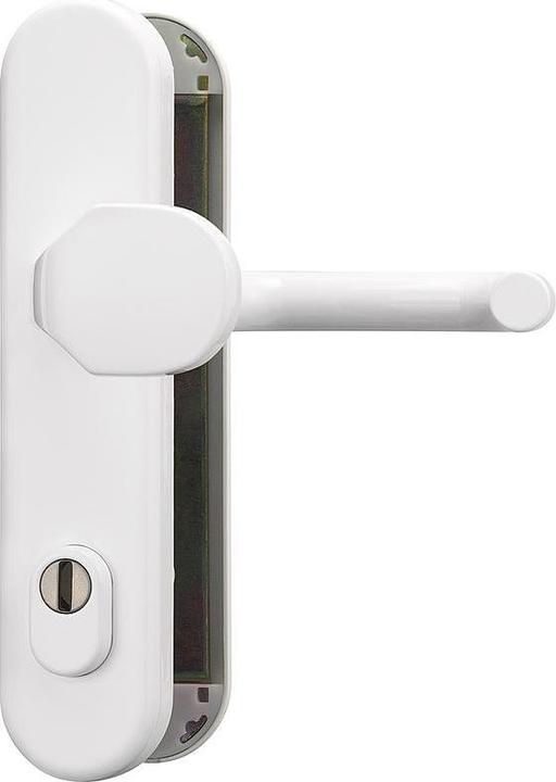 Image du produit Abus KLZS714 W EK Ferrure de protection ronde WG, blanc (Poignée de porte)