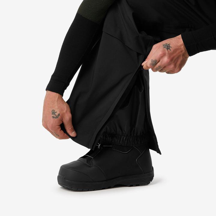 Produktbild Dreamscape Snowboardhose Latzhose Herren wasserdicht - 900 schwarz (XL)
