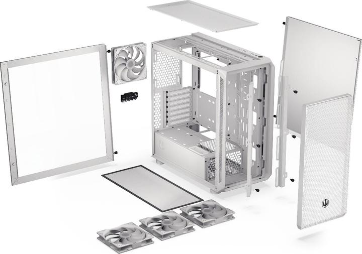 Actual product image Endorfy ARX 700 ARGB White (weiss) (mATX, ATX, Mini-ATX)