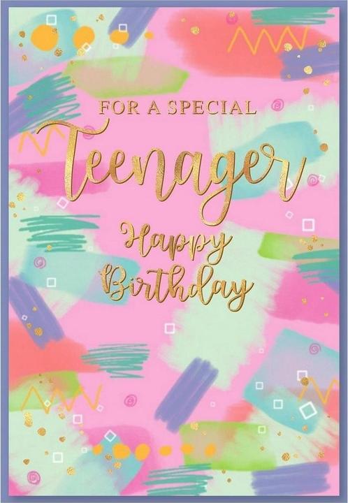 Produktbild Simon Elvin Glückwunschkarte einen besonderen Teenager zum Geburtstag (6er Pack) (6 Stk.)
