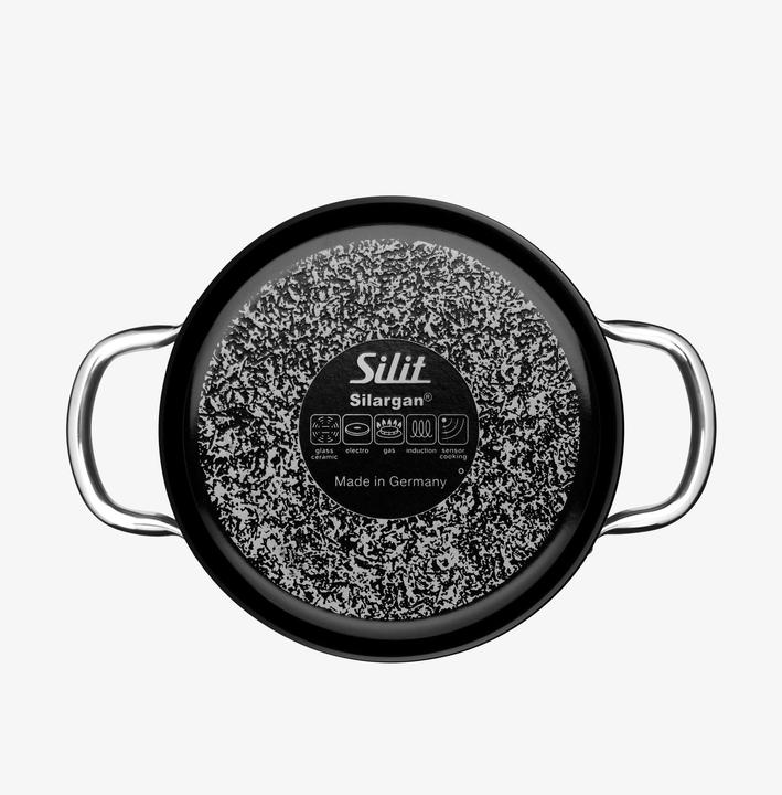Produktbild Silit Fleischtopf PASSION schwarz (20 cm, Kochtopf, Keramik)