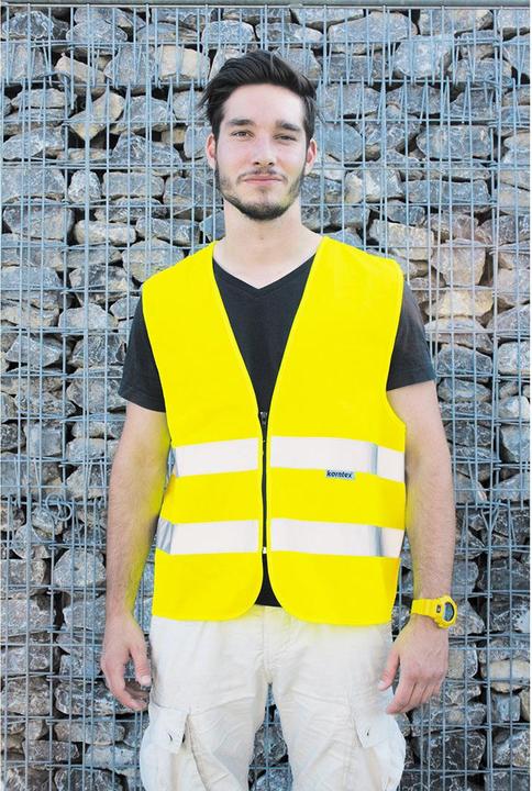 Produktbild Korntex Warnweste mit Reissverschluss (XXL)