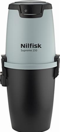 Produktbild Nilfisk Centralstøvsuger Supreme 250, max. 250 m² / 50 m til fjerneste sugekontakt (on/off el. Wirel
