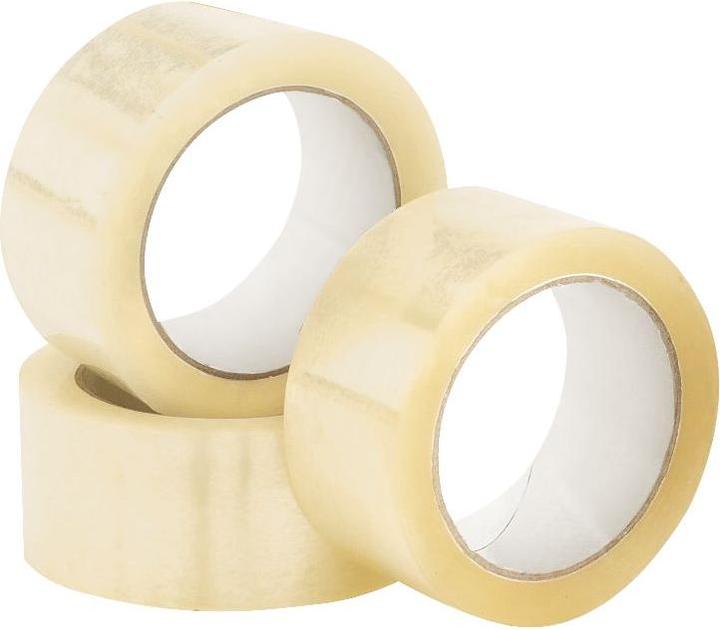 Produktbild Transpak Klebeband Breite 50mm Länge 66m Stärke 48µ leise abrollend Transparent (50 mm)
