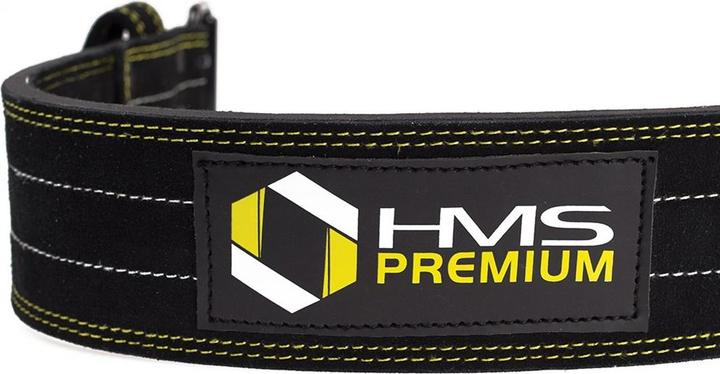 Actual product image HMS Pa3558 Black Size M. L Strength Training Belt Premium