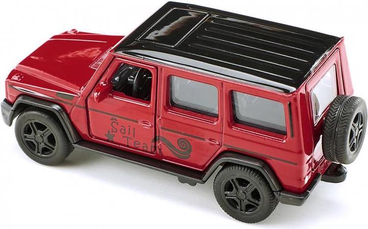 Actual product image Siku Mercedes-Benz with sailboat