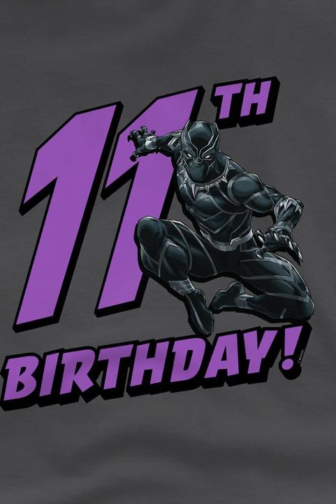 Immagine prodotto Black Maglietta 11 ° compleanno Bambini (128)