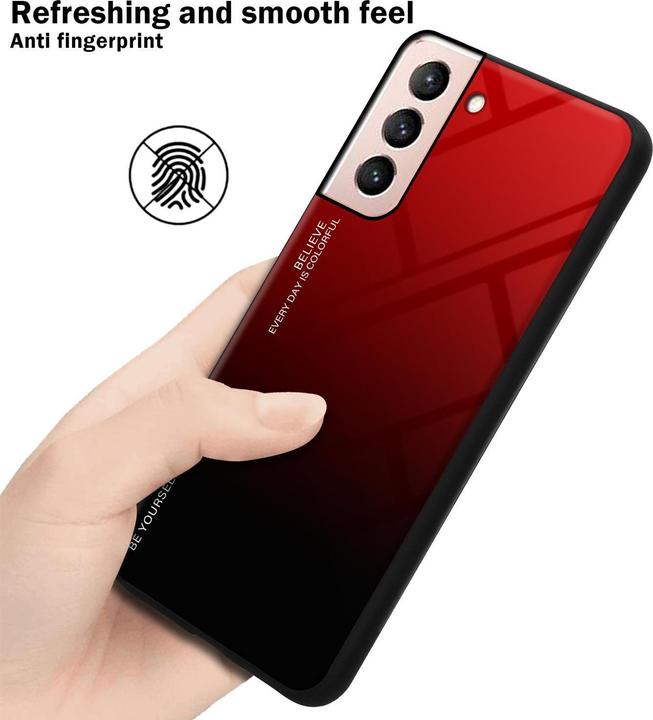 Immagine prodotto Cadorabo Copertura in vetro TPU 2 colori (Samsung Galaxy S21 5G)