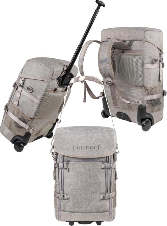 Produktbild Normani Reisetasche mit Rucksack (42 l, Handgepäck (bis 50l))