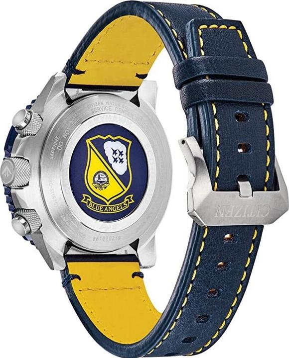 Actual product image Citizen JY8078-01L Promaster-Sky Blue Angels (Digital watch, Analogue wristwatch, 45 mm)