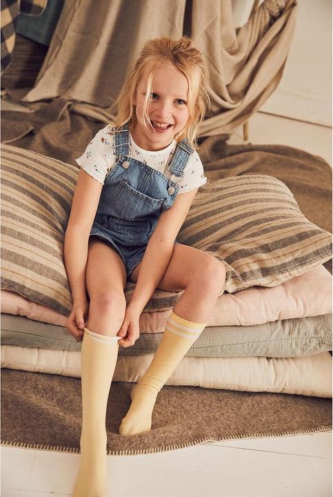 Actual product image La Redoute Collections Short denim dungarees