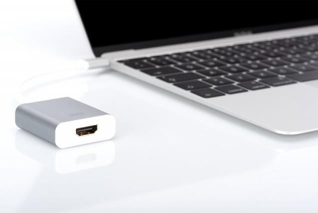 Actual product image Digitus USB C to (HDMI, 4.60 cm)