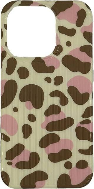 Produktbild RPD iPhone 14 Pro Max - Pinkes Leoparden Muster mit Rillen Struktur (Apple iPhone 14 Pro Max)
