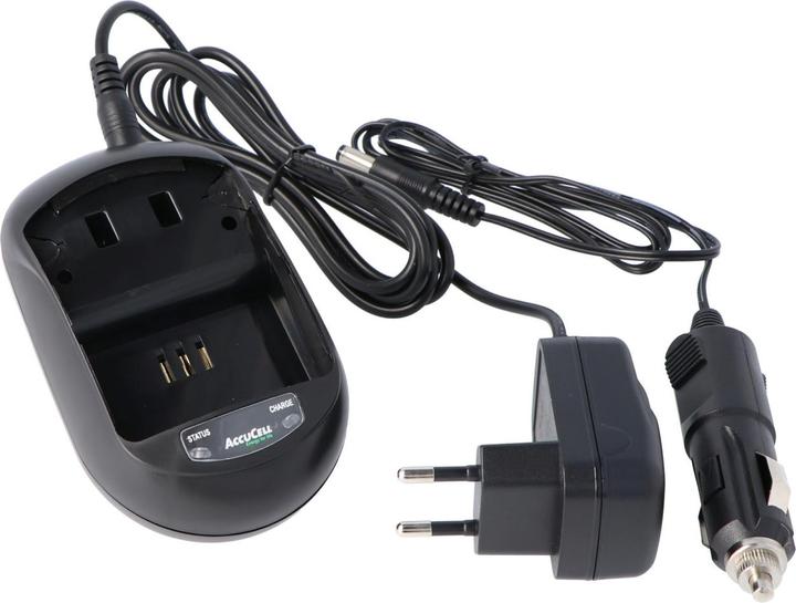 Actual product image AccuCell Schnell-Ladegerät passend für Panasonic HDC-SD1 (Camera battery charger)