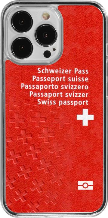 Actual product image PhoneLook Coque transparent Swiss Passport (Apple iPhone 13 Pro)