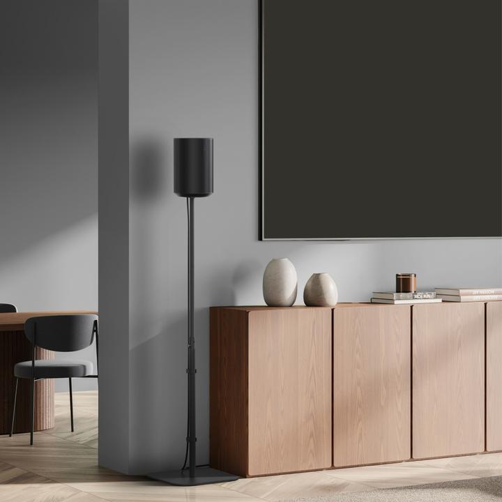 Produktbild Hama Lautsprecherständer für Sonos Era 100, höhenverstellbar, m. Kabelführung, S (1 Stk., Wandmontage, Höhenverstellbar)