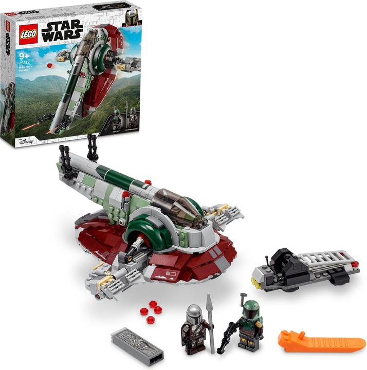 Actual product image LEGO Star Wars 75312 Boba Fett's spaceship (75312, LEGO Star Wars)
