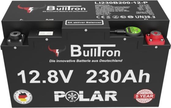 Immagine prodotto Bulltron Batteria LiFePO4 12,8V 230Ah Polar (12.80 V, 230 Ah)