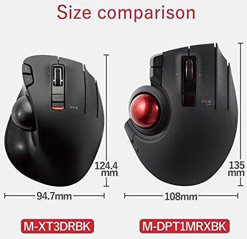 Actual product image Elecom Trackball mouse (Wireless, Cable)