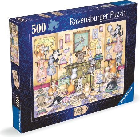 Produktbild Ravensburger - Crazy Cats Taby & Co. 500p (12001451) (500 Teile)