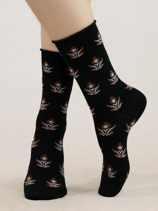 Actual product image Bleuforêt Fine Fleurs wool (36 - 38)
