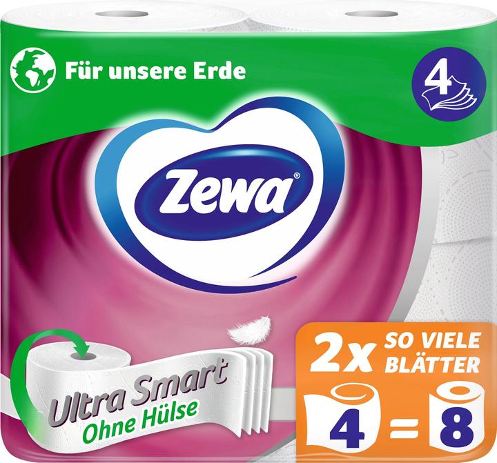 Zewa Ultra Smart 4X280 Blatt Weiss (4 x)