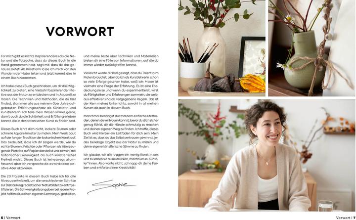 Produktbild Botanicals – Naturmotive in Aquarell