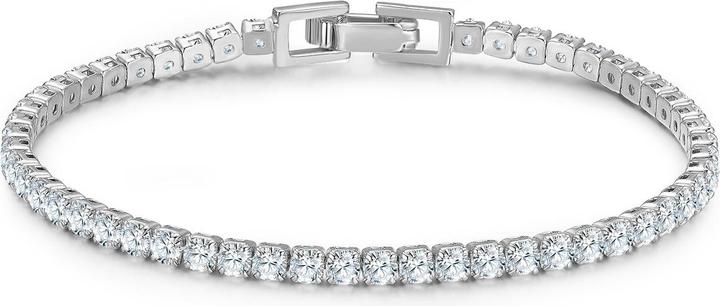 Produktbild Glanzstücke München Damen Sterling Silber Zirkonia Silber - 34418 (21 cm, 925er Silber)
