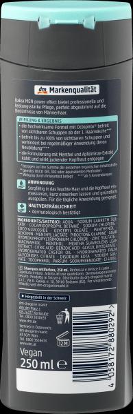 Produktbild dm Balea MEN Shampoo Power Effect Anti-Schuppen (Flüssiges Shampoo)