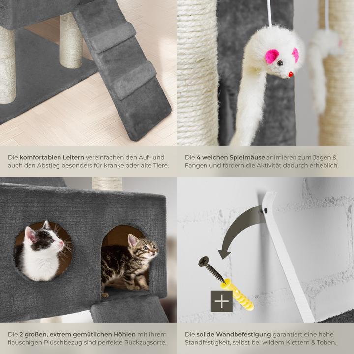 Image du produit tectake Knuti (186 cm, Anthracite)