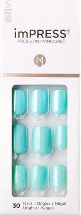 Produktbild KISS Self-adhesive nails imPRESS Nails Rain Check 30 pcs