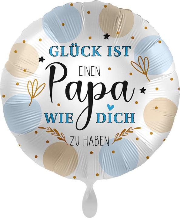 Produktbild Premioloon Folienballon Glück ist einen Papa... - leer