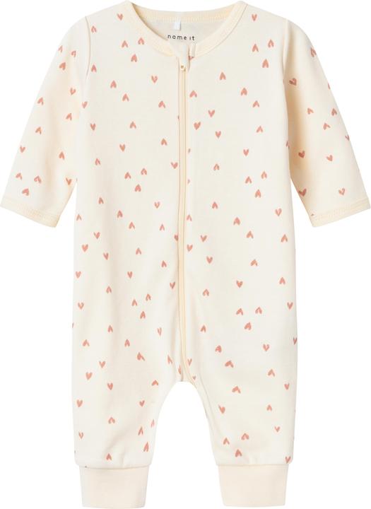 Name it Nbfnightsuit Zip Buttercream Hearts Noos (62)