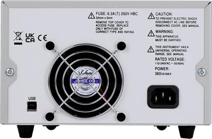 Produktbild Aim TTi FX100TP Labornetzgerät, einstellbar 0 - 42 V 1 mA - 6 A 246 W fernsteu