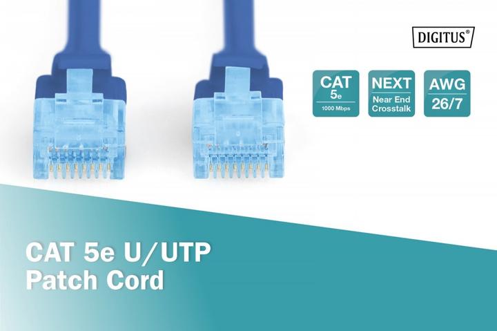 Immagine prodotto Digitus Cavo patch U/UTP CAT 5e (U/UTP, CAT5e, 3 m)