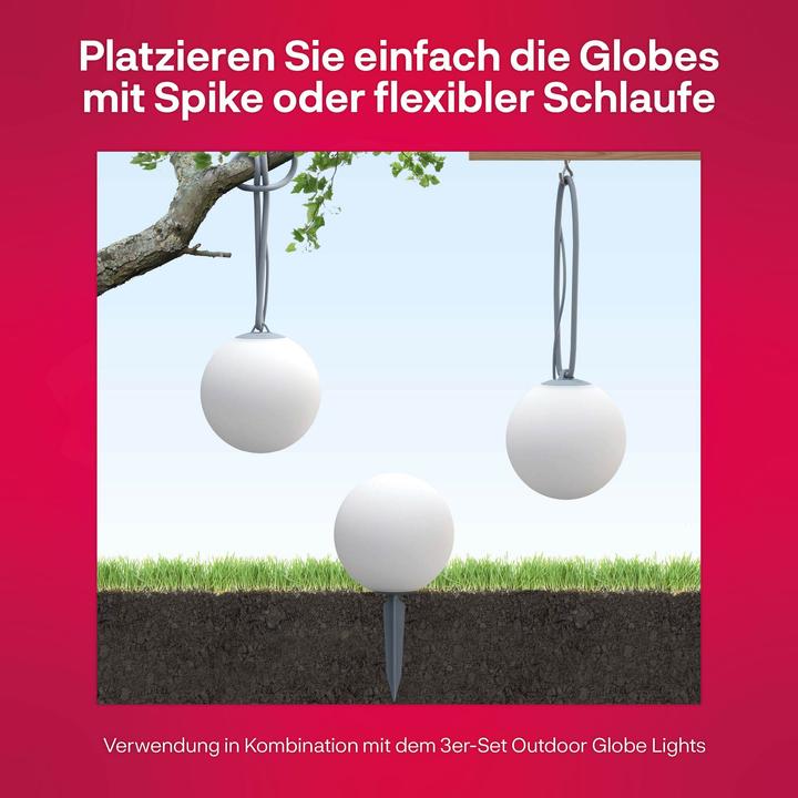 Actual product image Innr outdoor globe light 370lm single globe - ogl 130 cg (370 lm, IP65)