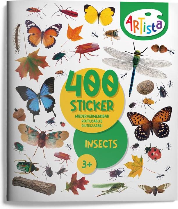 Image du produit Artista Livre d'autocollants Insectes (MQ3)