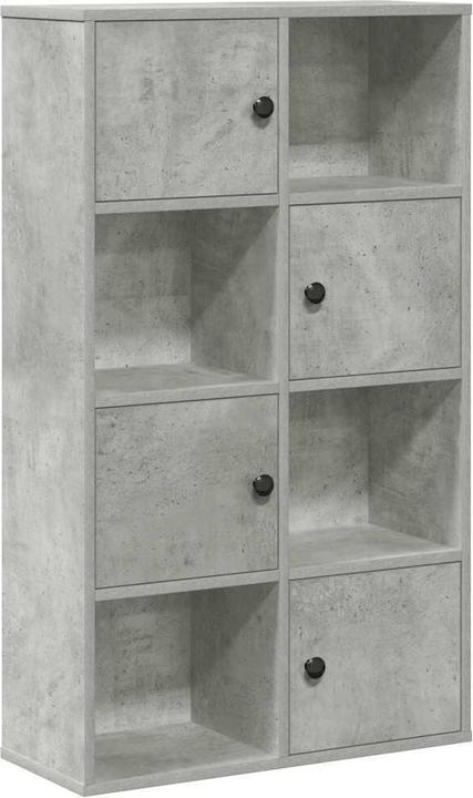 Immagine prodotto VidaXL Libreria in cemento grigio 60x24x101,5 cm materiale a base di legno