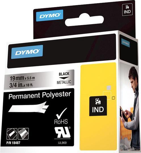 Actual product image Dymo Writing tape 19mm (1.90 cm, Silver)
