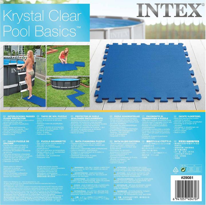 Actual product image Intex Floor protection mats