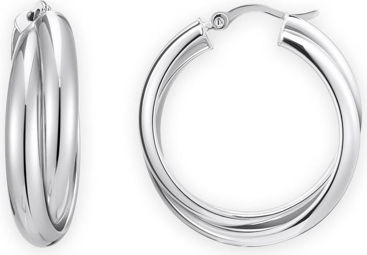 Thomas Sabo Creolen verschlungenes Design (925er Silber)
