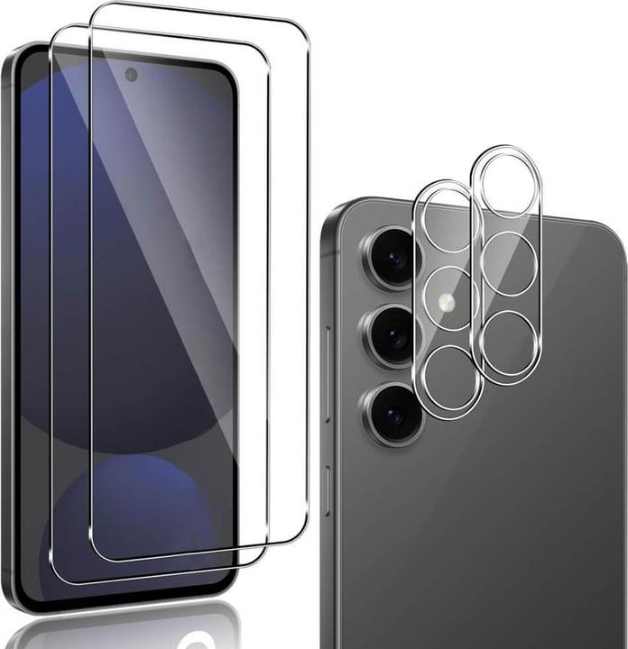 Produktbild Cover-Discount Galaxy S24 FE - 2 Stk. Panzerglas Display und Kamera (2 Stück, Samsung Galaxy S24 FE)