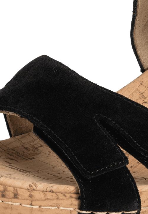 Actual product image Vitaform Sandaletten Damen Weite H Veloursleder (40)