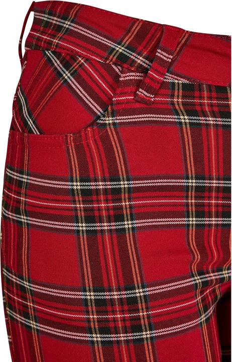 Actual product image Urban Classics Ladies Skinny Tartan Pants (33)