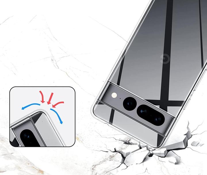 Produktbild Screenguard Flexible TPU Clear Case (Google Pixel 7 Pro)
