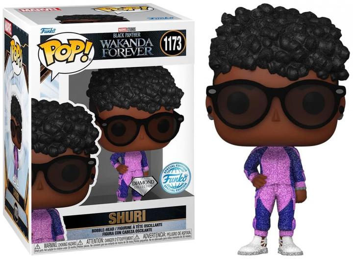 Actual product image Funko Black Panther: Wakanda Forever POP! vinyl figurine Shuri Special Edition 9 cm