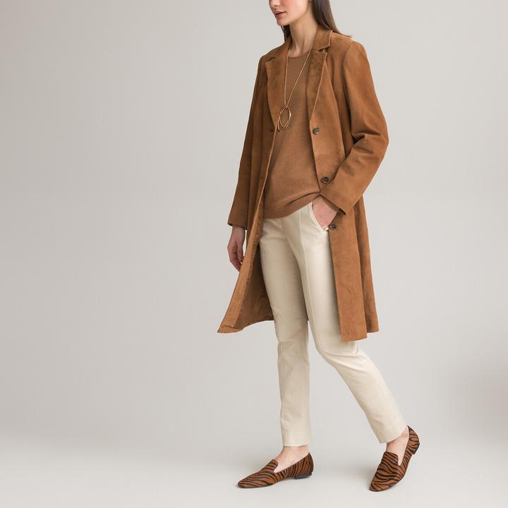 Immagine prodotto Anne Weyburn Cappotto in pelle di capra con bottoni (42)