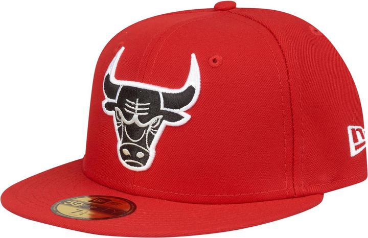 New Era 59Fifty Fitted Cap - NBA Chicago Bulls rot - 7 3/8 (7 3/8)