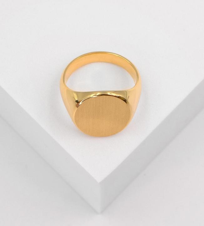 Immagine prodotto Muau Anello a disco (54, Oro 750/18 K)